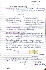 Chapter 3 Notes Current Electricity _page-0001