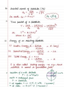 Gravitation Formula Sheet__page-0003