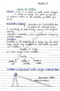 chapter 4 Notes Laws of motion__page-0001