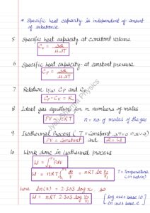 Ch.11 Formula Sheets class 11th Chapter thermodynamics__page-0002